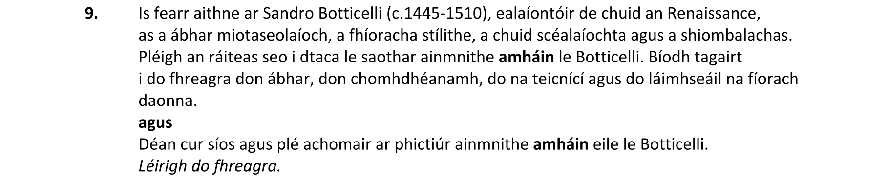 Question b9567187-4e88-4edf-87da-359001bd5749