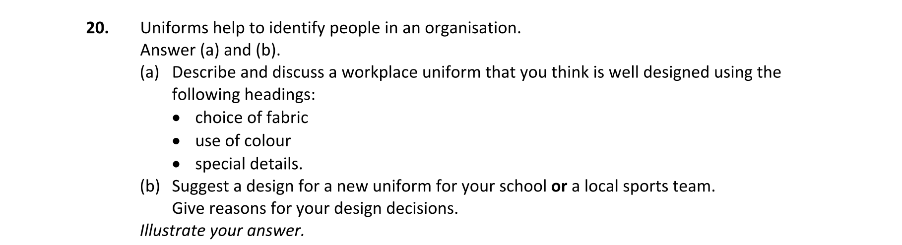 Question e0ad28e3-64ed-464b-9f3d-67d6179b3a9e